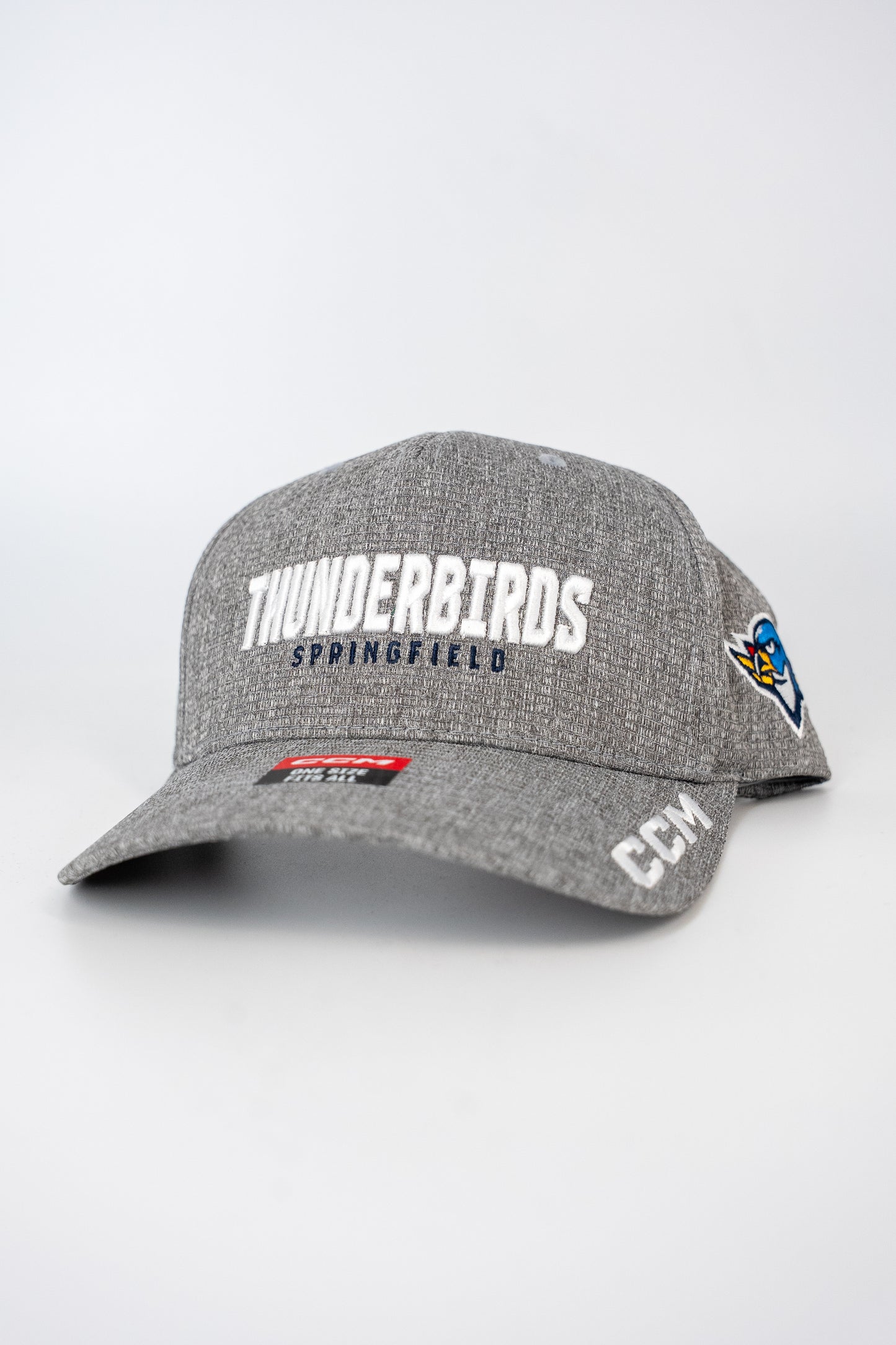 CCM Grey Structured Adjustable Cap