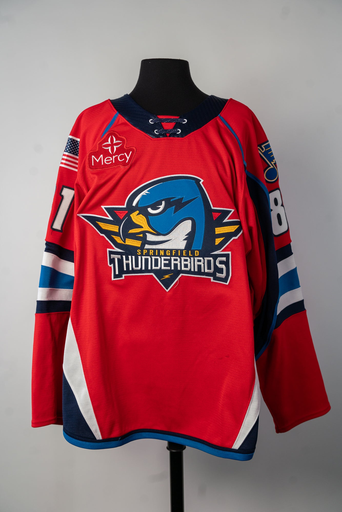 2024-25 Red Jersey - #81 Marcus Sylvegard - Game Worn - Size 56 - Set 1/1