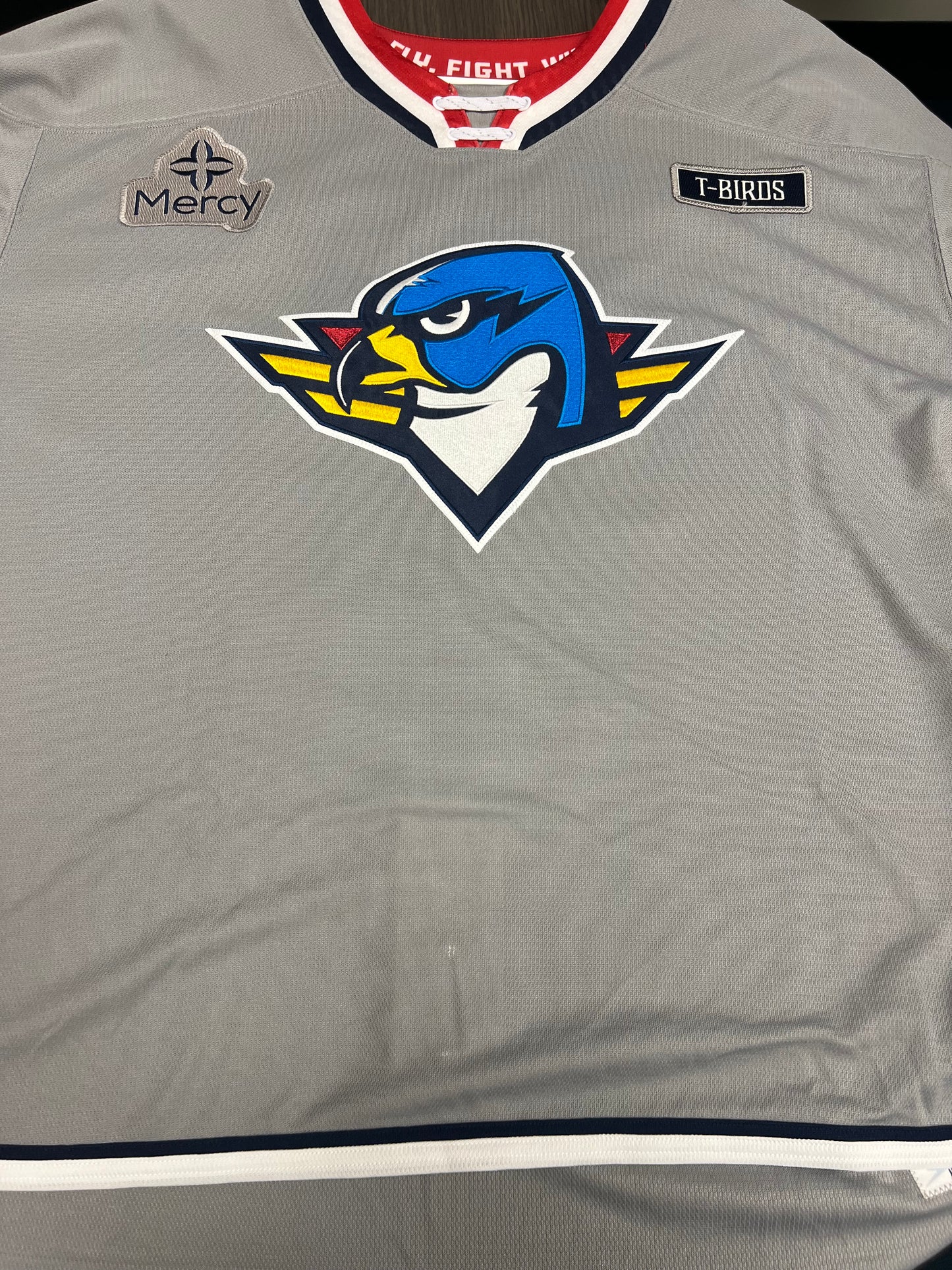 2025-26 Grey 3rd Authentic Jersey - #31 Colten Ellis - Game Issued - Size 60G - Set 1/1