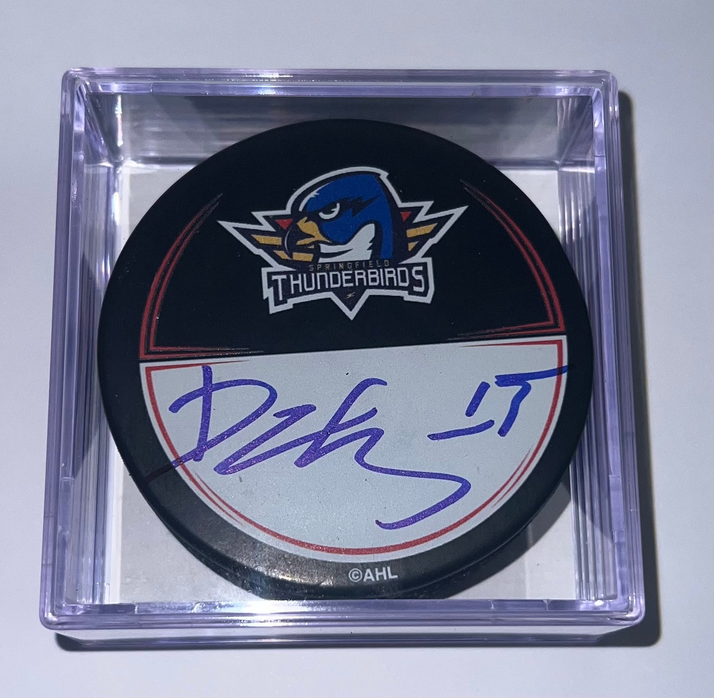 Signed Puck in Cube - #15 Dalibor Dvorsky