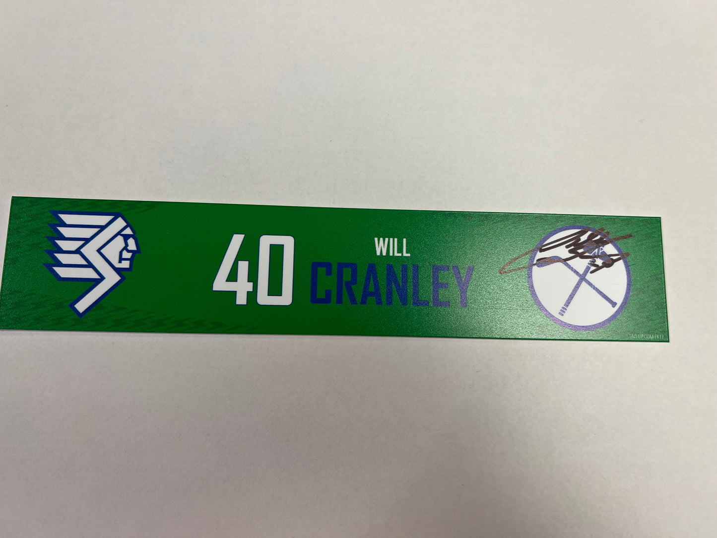 2024-25 Throwback Indians Night Locker Nameplate