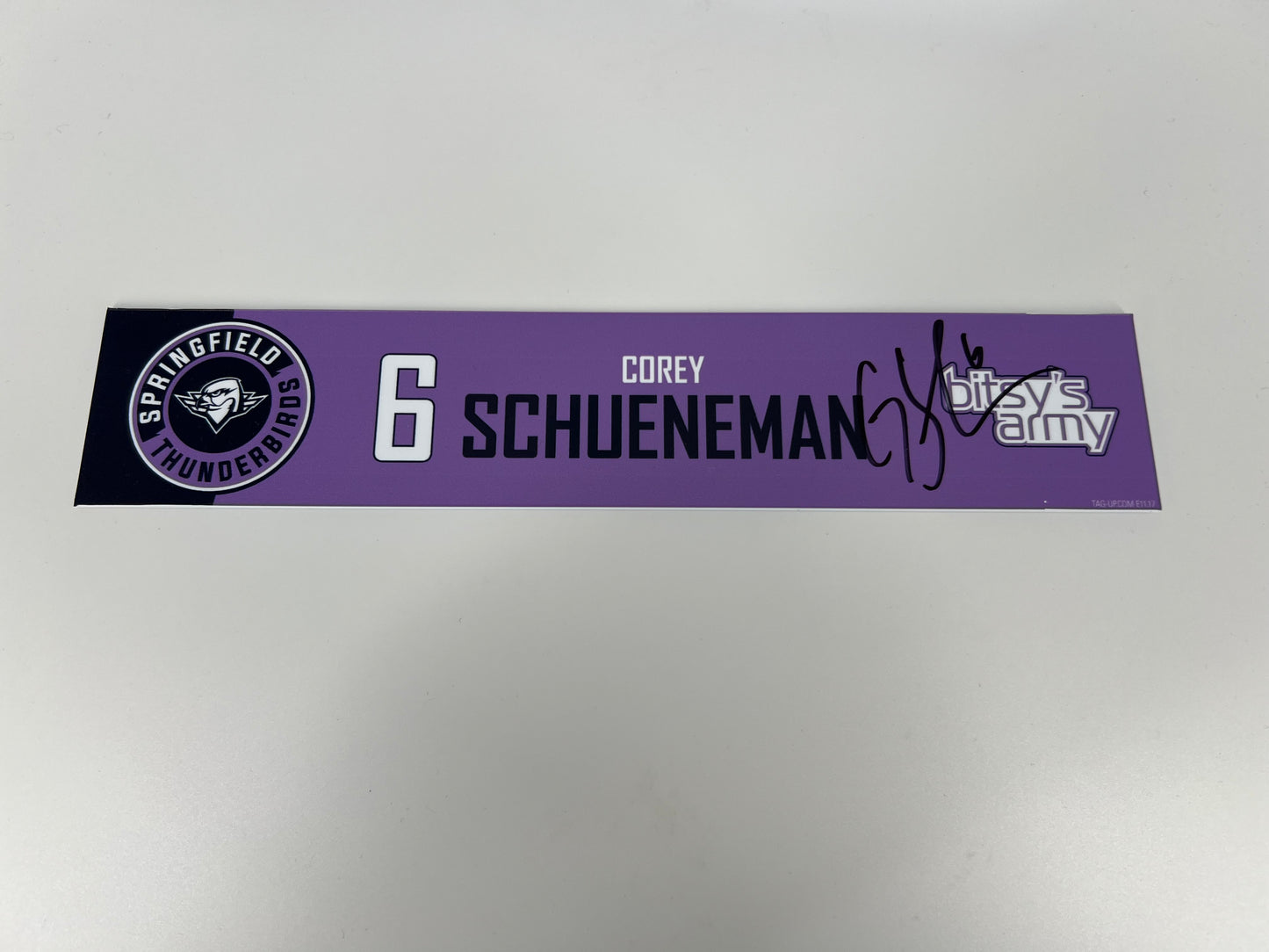2024-25 Hockey Fights Cancer Locker Nameplates