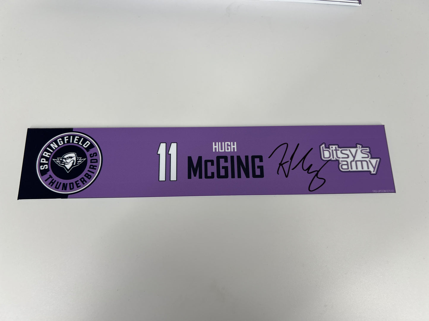 2024-25 Hockey Fights Cancer Locker Nameplates