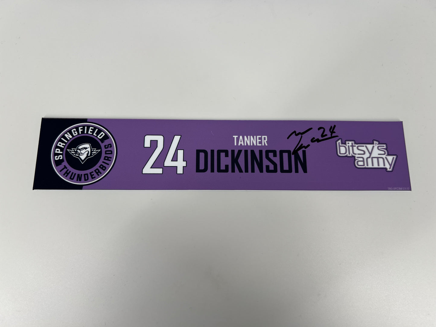2024-25 Hockey Fights Cancer Locker Nameplates