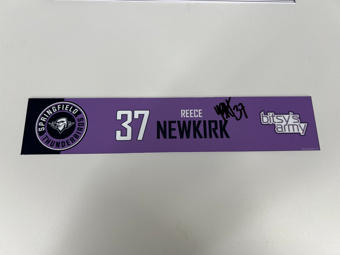 2024-25 Hockey Fights Cancer Locker Nameplates