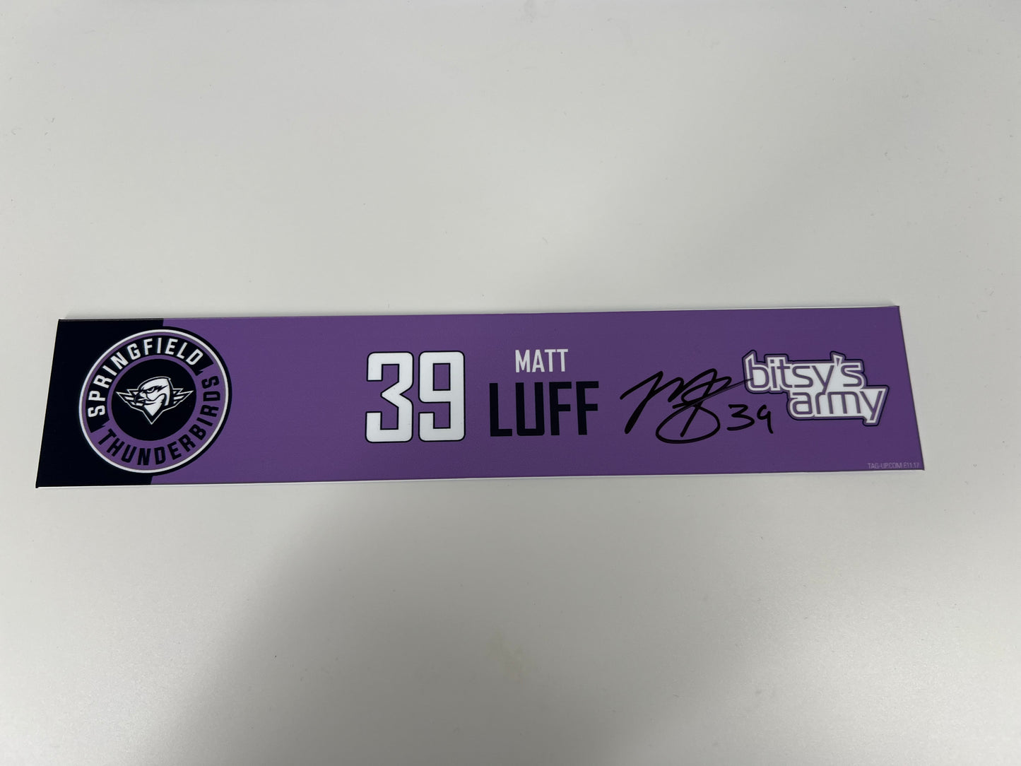 2024-25 Hockey Fights Cancer Locker Nameplates