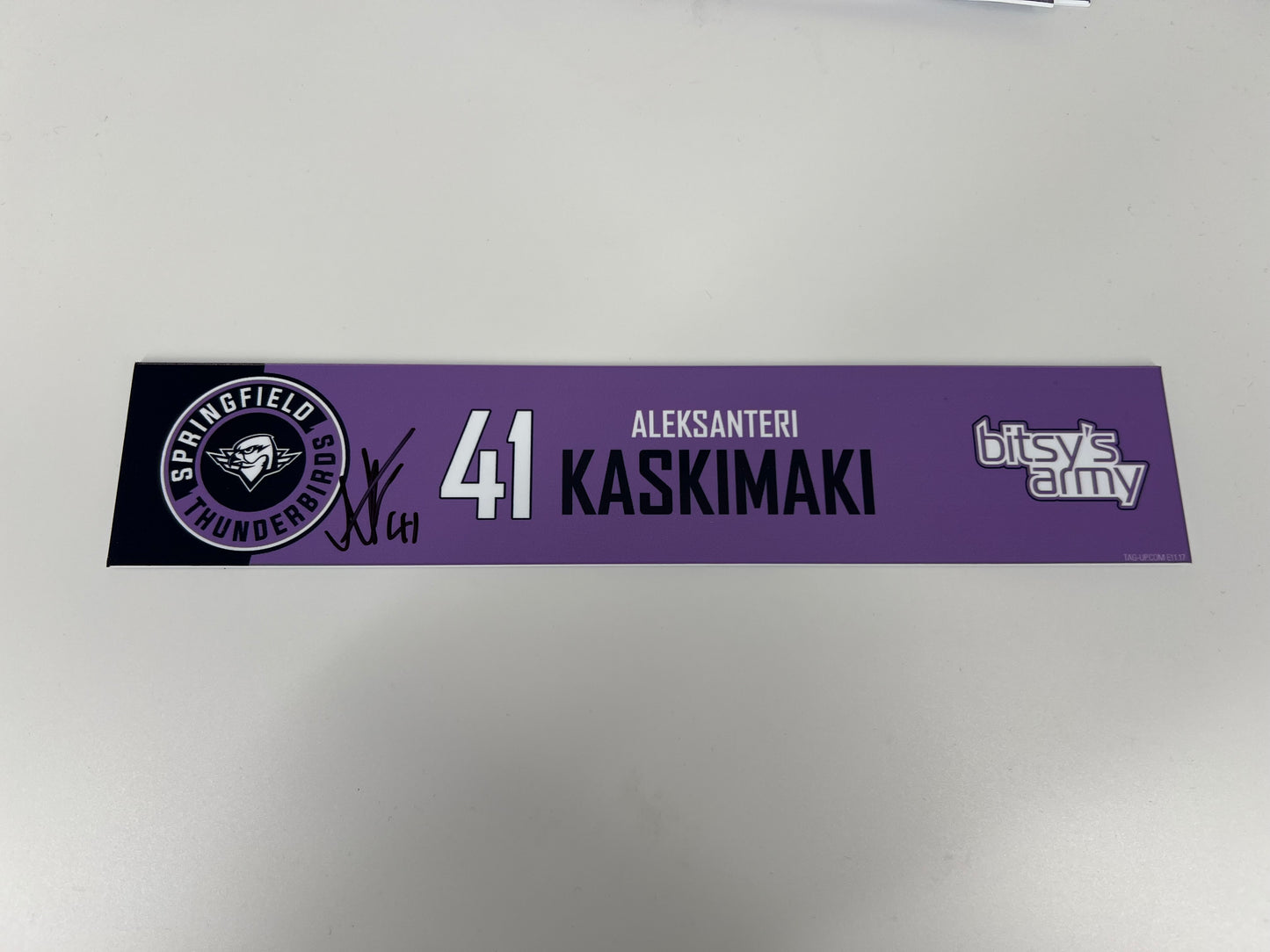 2024-25 Hockey Fights Cancer Locker Nameplates