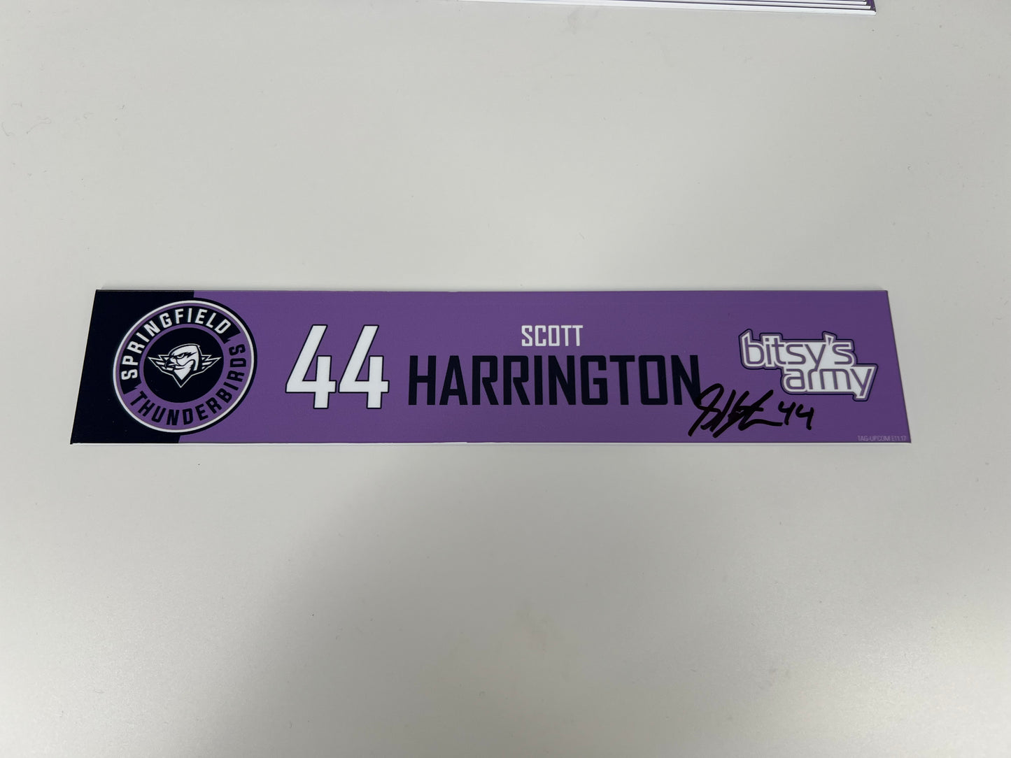 2024-25 Hockey Fights Cancer Locker Nameplates