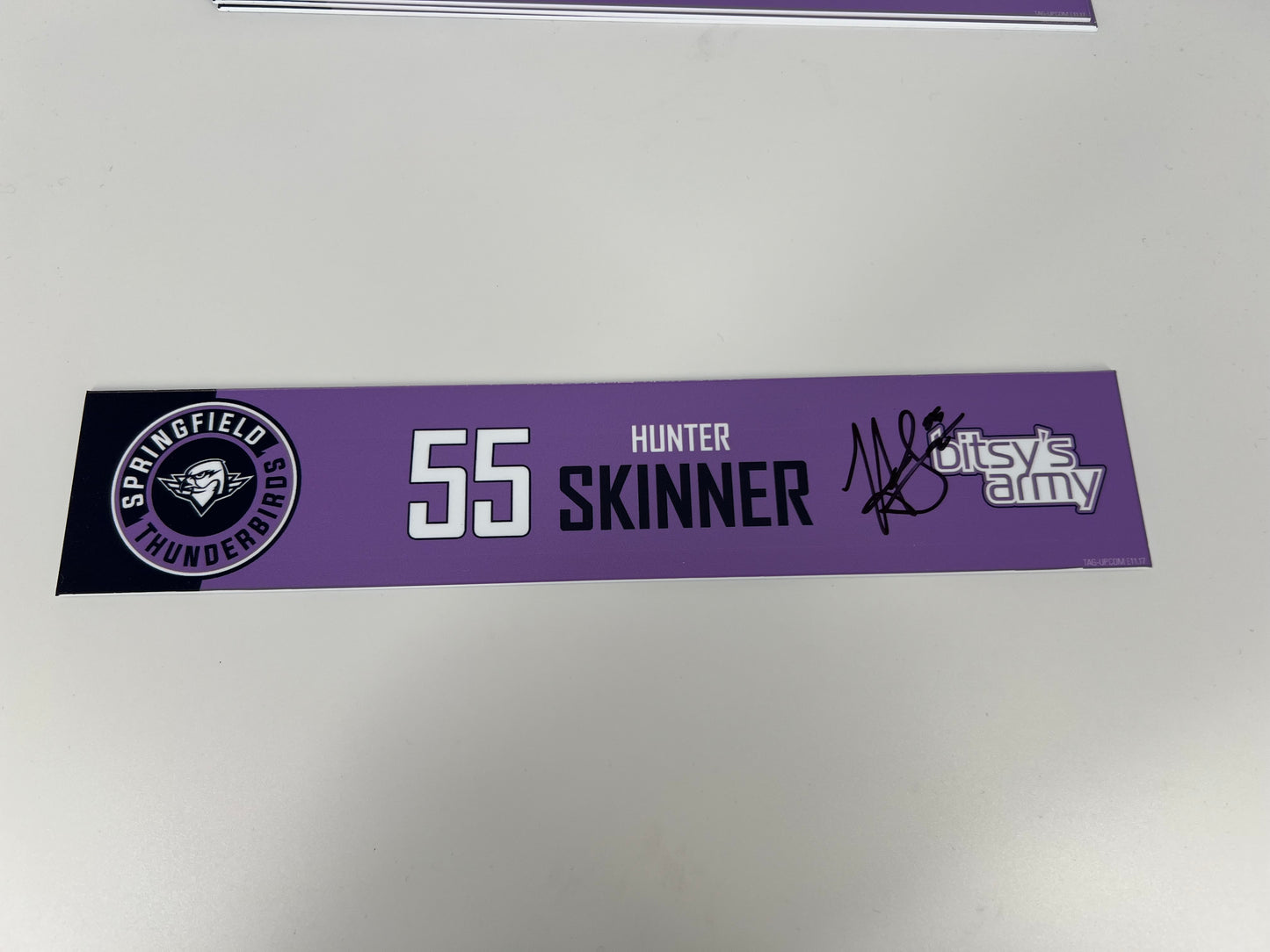 2024-25 Hockey Fights Cancer Locker Nameplates