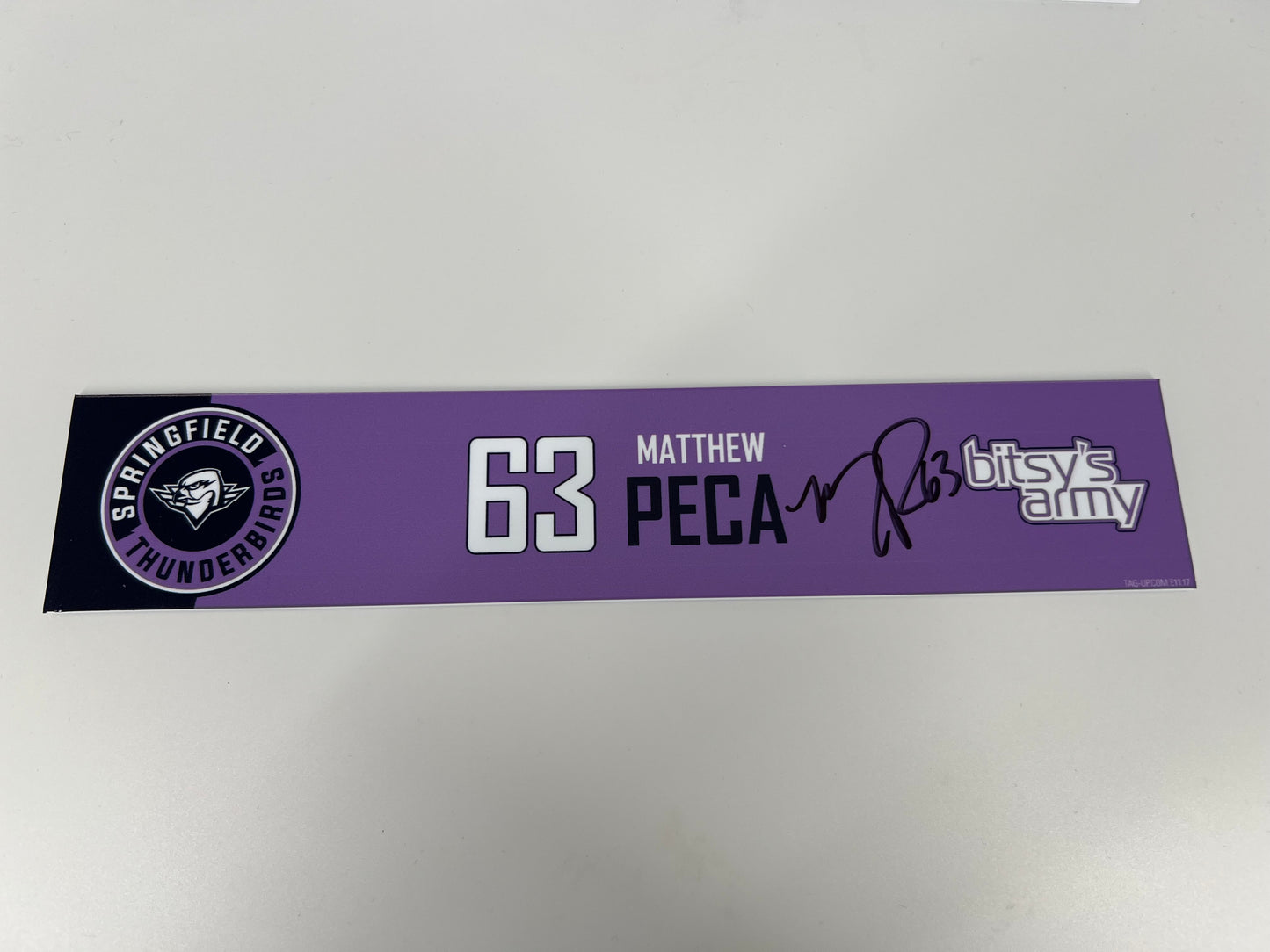 2024-25 Hockey Fights Cancer Locker Nameplates