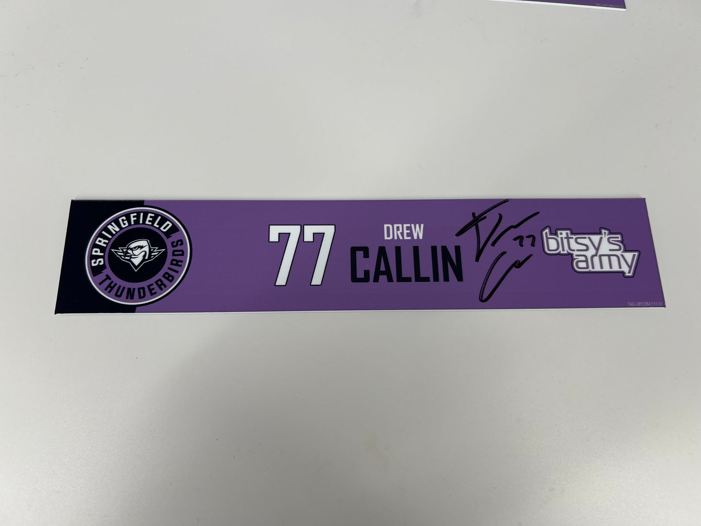 2024-25 Hockey Fights Cancer Locker Nameplates