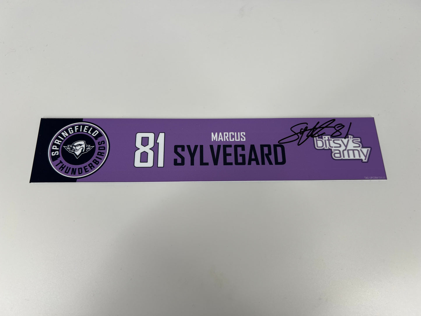2024-25 Hockey Fights Cancer Locker Nameplates