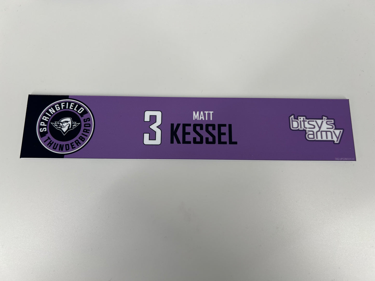 2024-25 Hockey Fights Cancer Locker Nameplates
