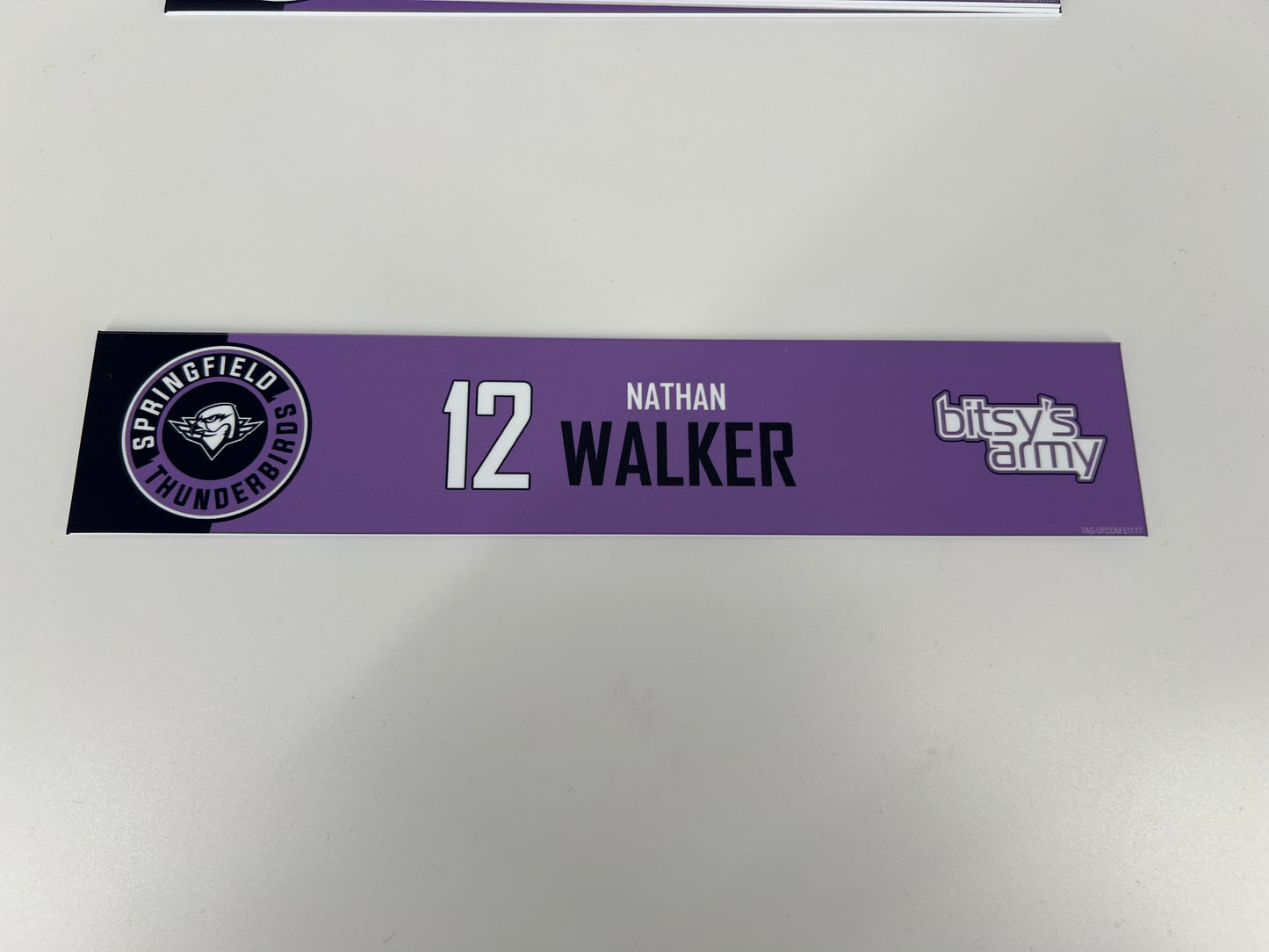 2024-25 Hockey Fights Cancer Locker Nameplates