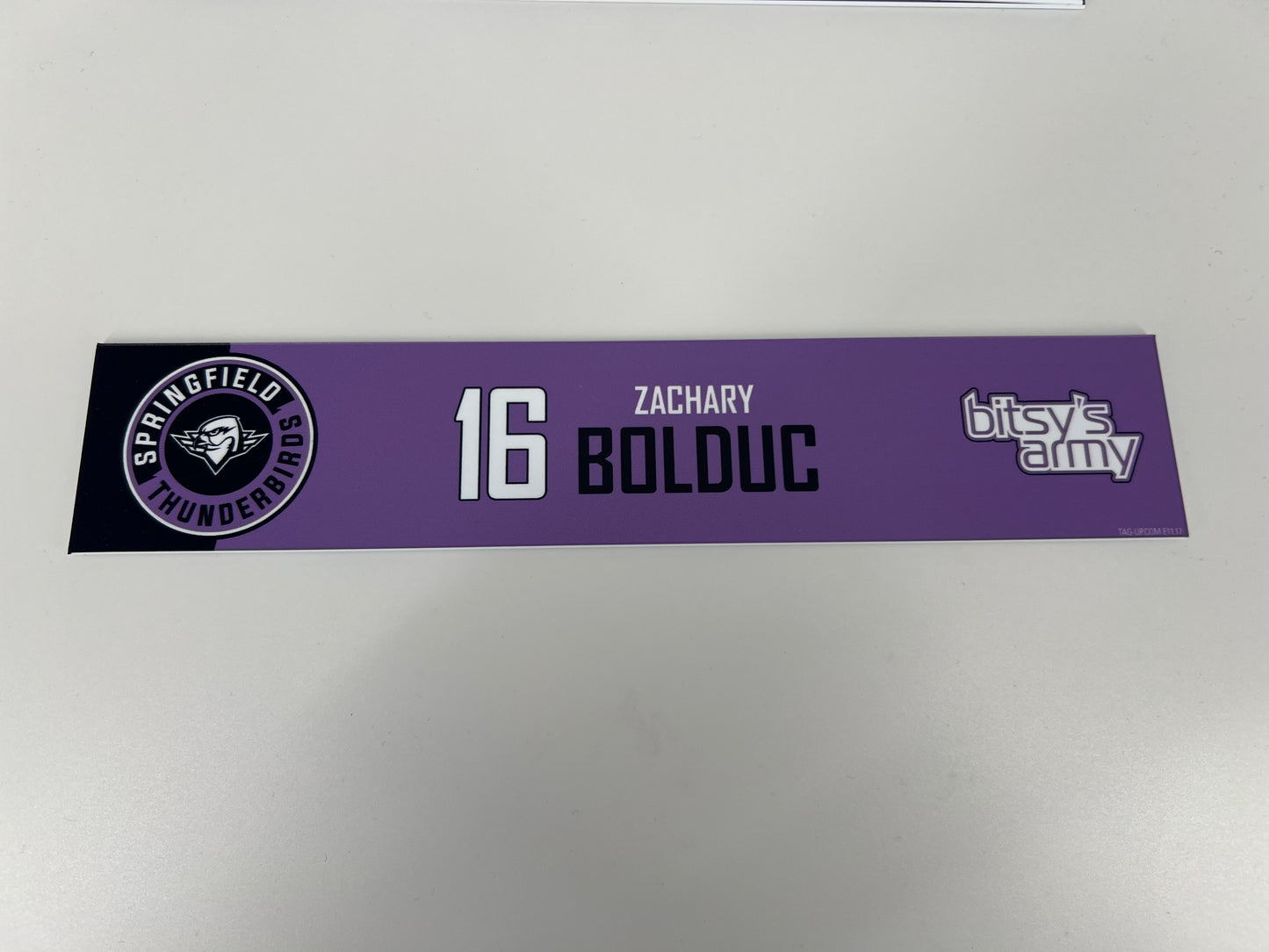 2024-25 Hockey Fights Cancer Locker Nameplates