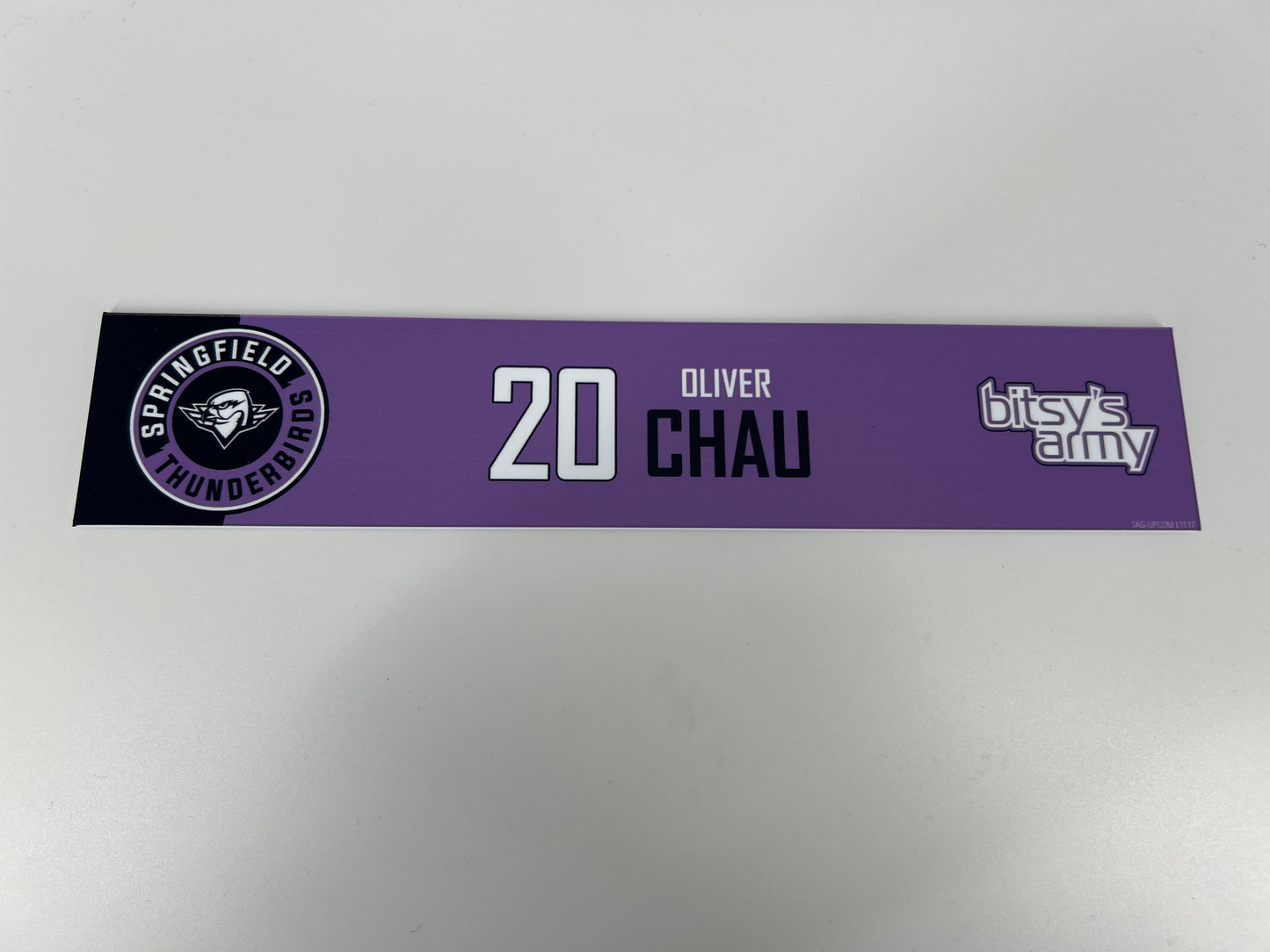 2024-25 Hockey Fights Cancer Locker Nameplates