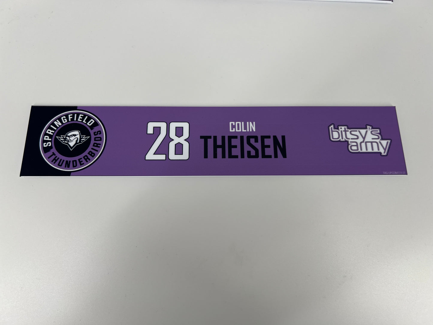 2024-25 Hockey Fights Cancer Locker Nameplates