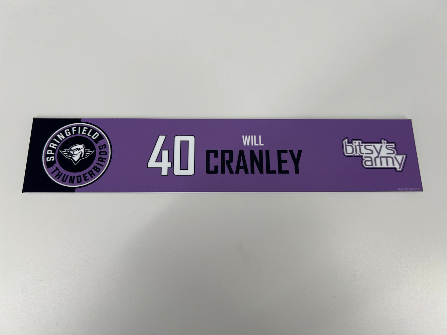 2024-25 Hockey Fights Cancer Locker Nameplates