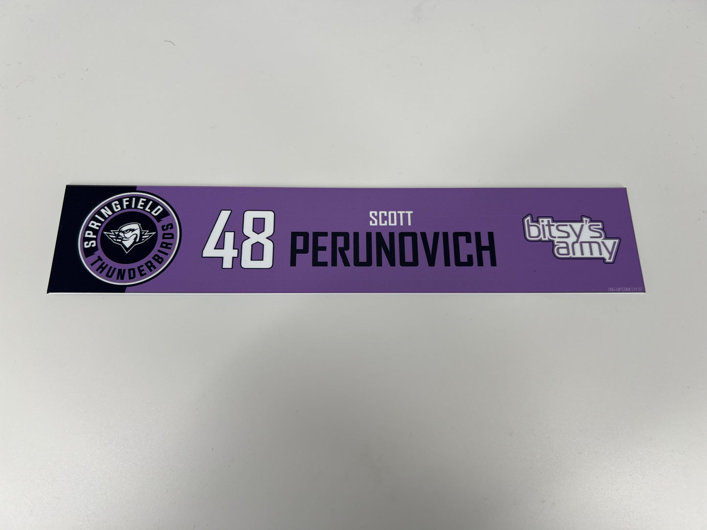 2024-25 Hockey Fights Cancer Locker Nameplates