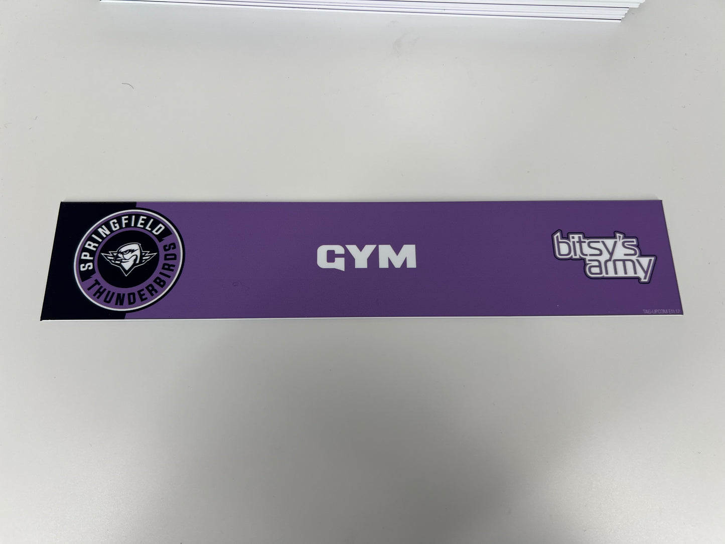 2024-25 Hockey Fights Cancer Locker Nameplates