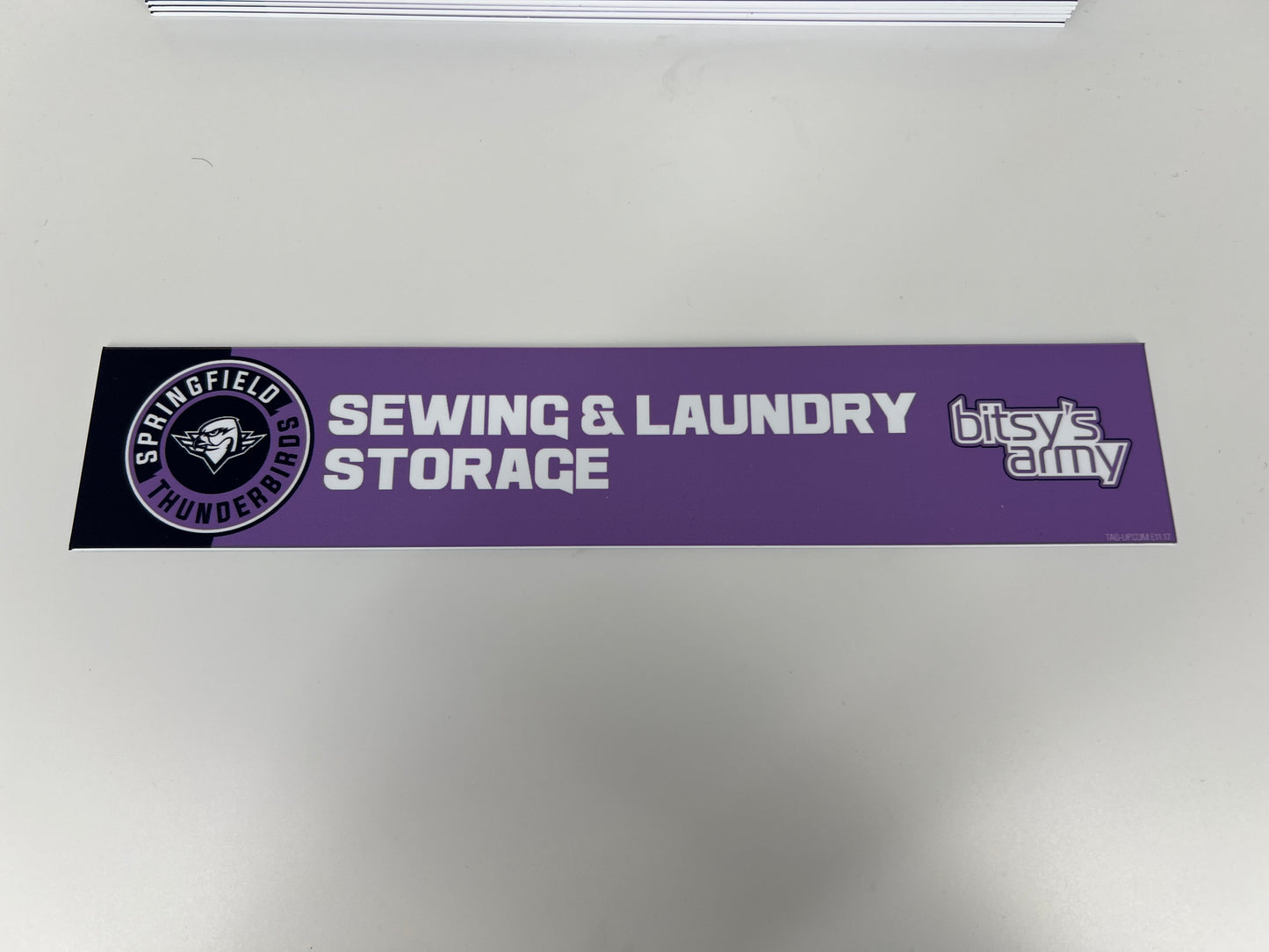 2024-25 Hockey Fights Cancer Locker Nameplates