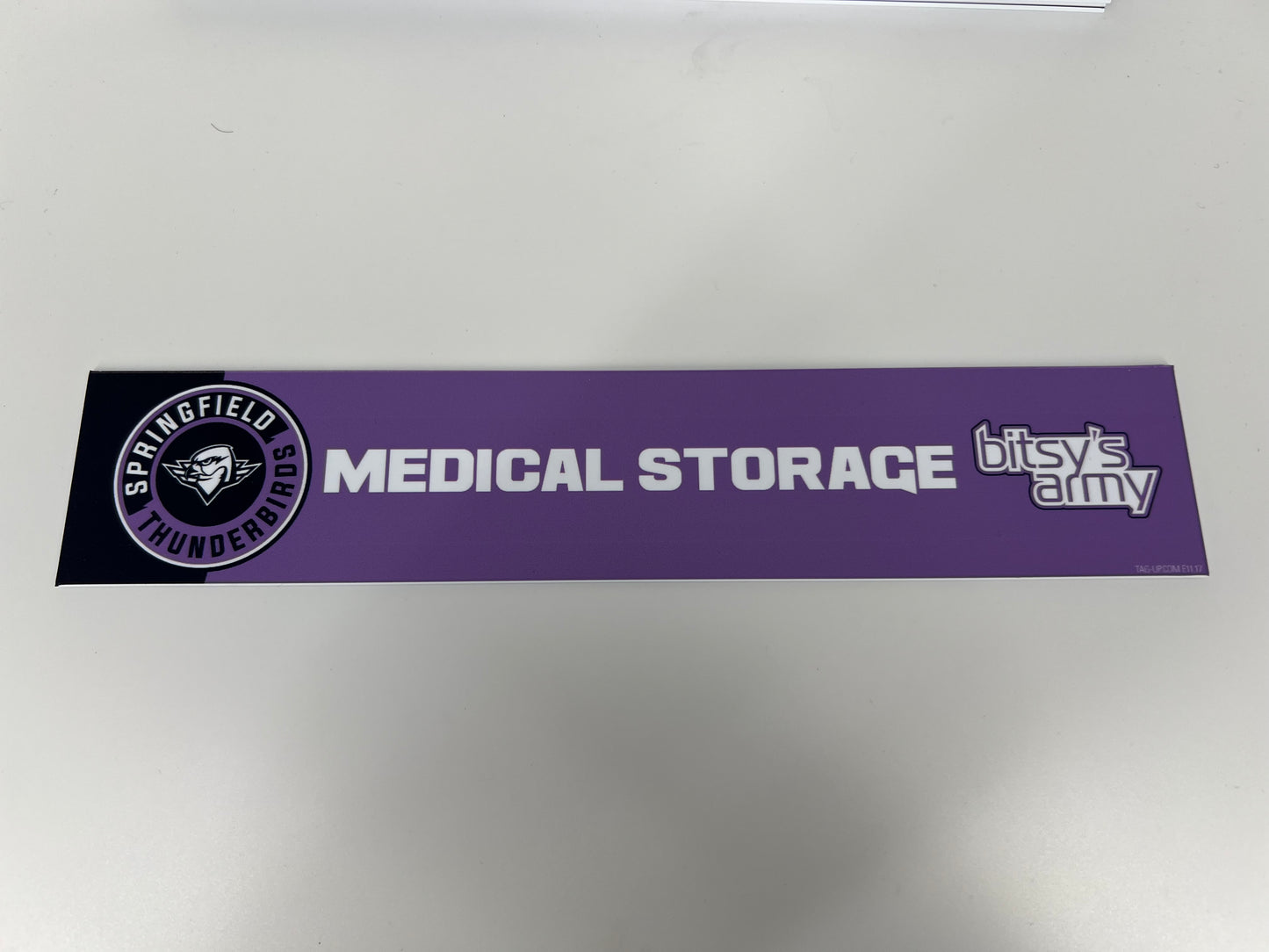 2024-25 Hockey Fights Cancer Locker Nameplates