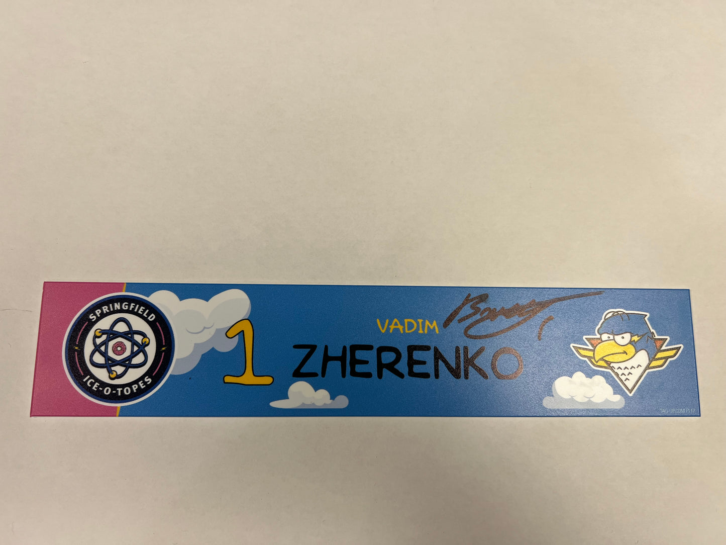 2024-25 Ice-O-Topes Locker Nameplate