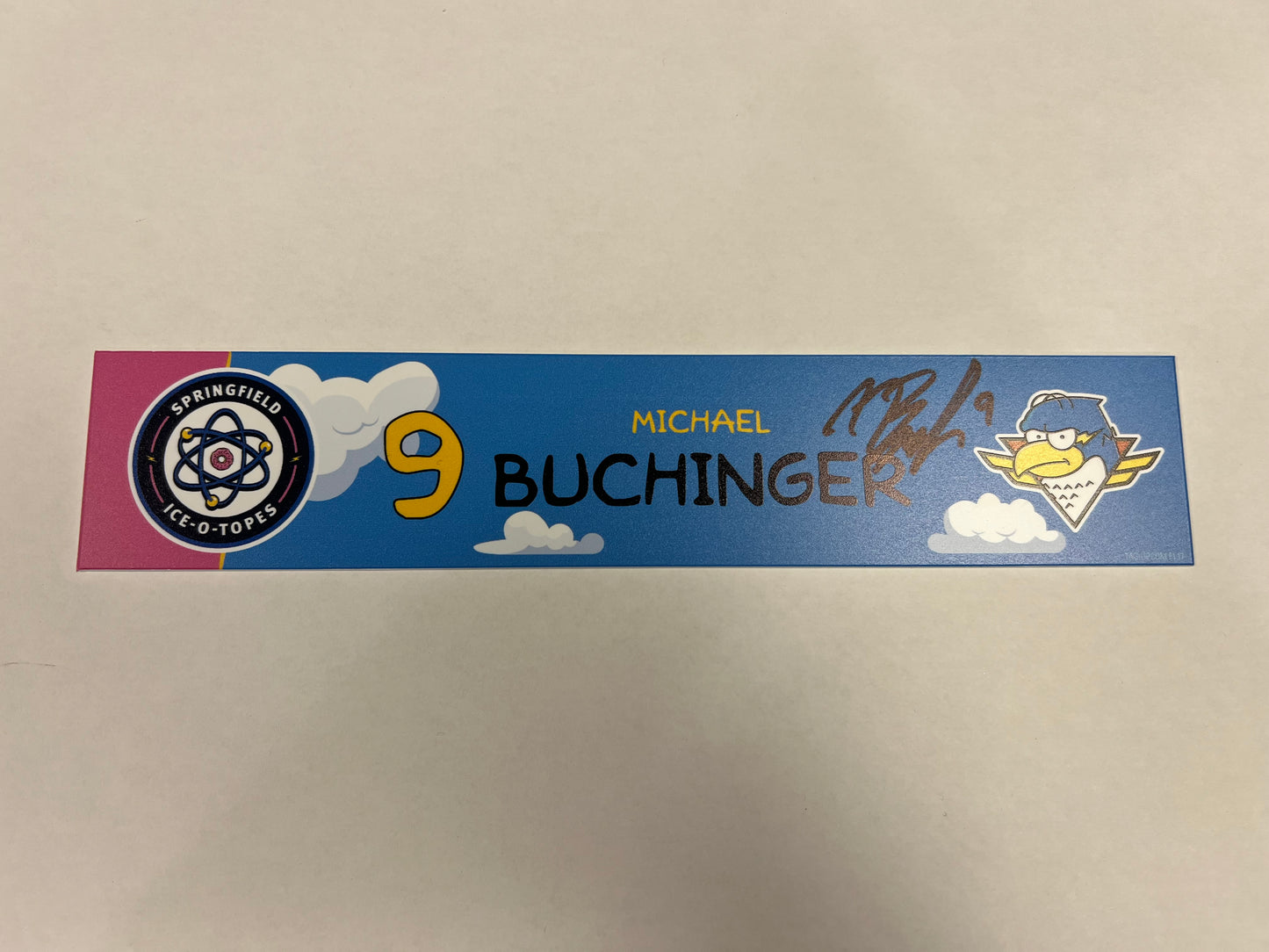 2024-25 Ice-O-Topes Locker Nameplate
