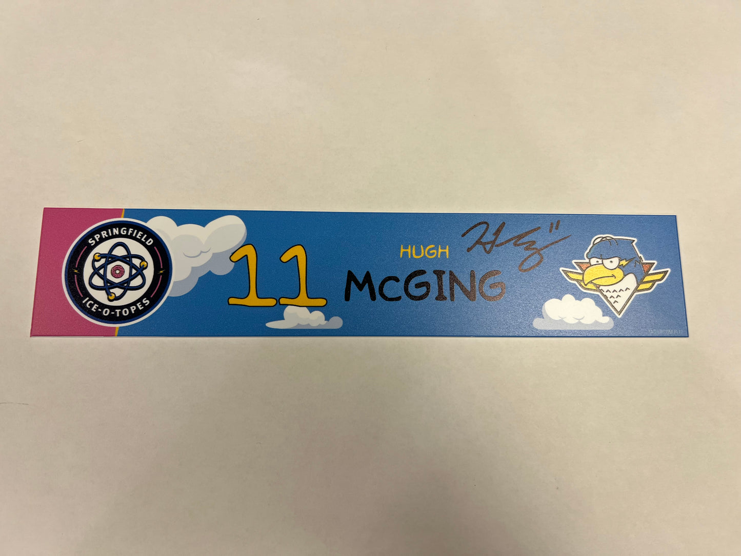 2024-25 Ice-O-Topes Locker Nameplate