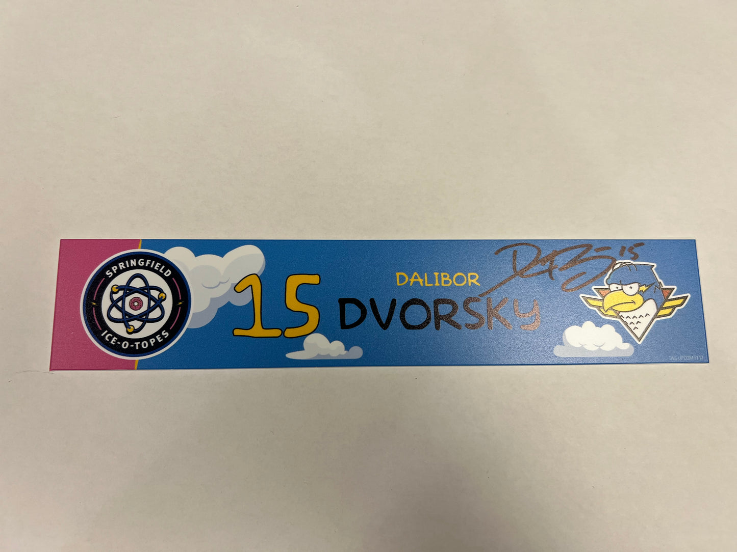 2024-25 Ice-O-Topes Locker Nameplate