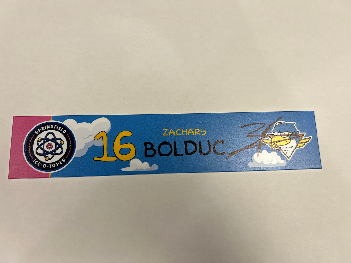 2024-25 Ice-O-Topes Locker Nameplate