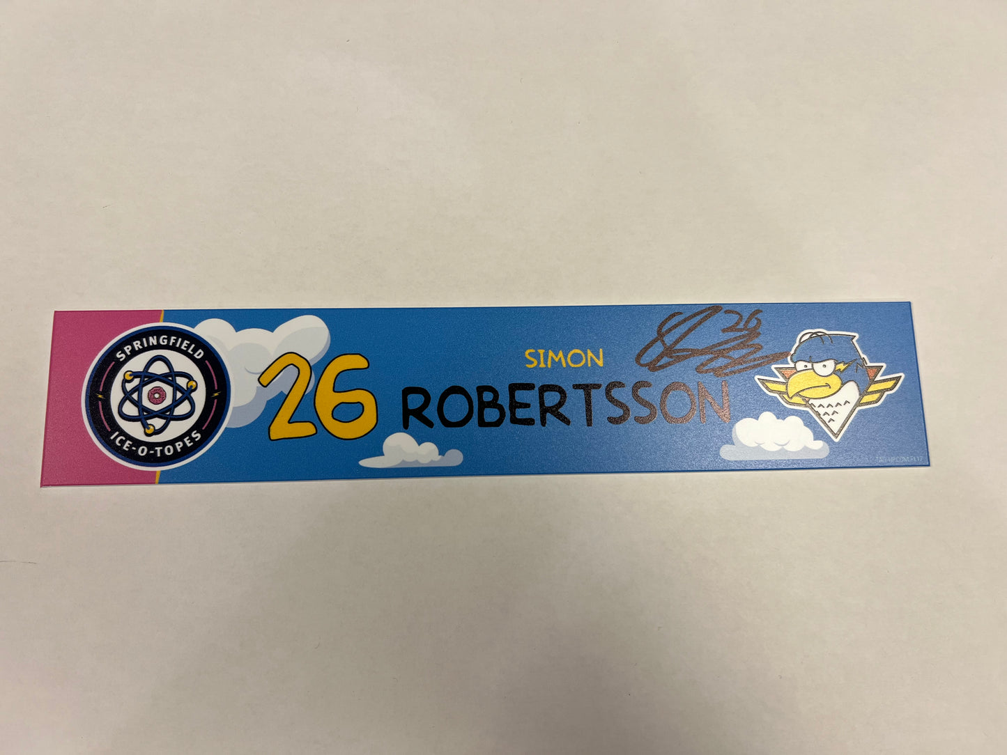 2024-25 Ice-O-Topes Locker Nameplate