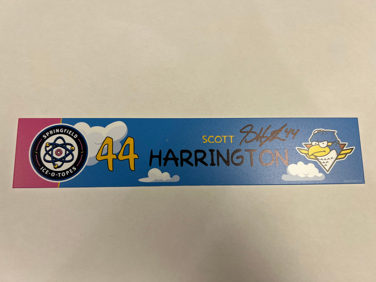 2024-25 Ice-O-Topes Locker Nameplate