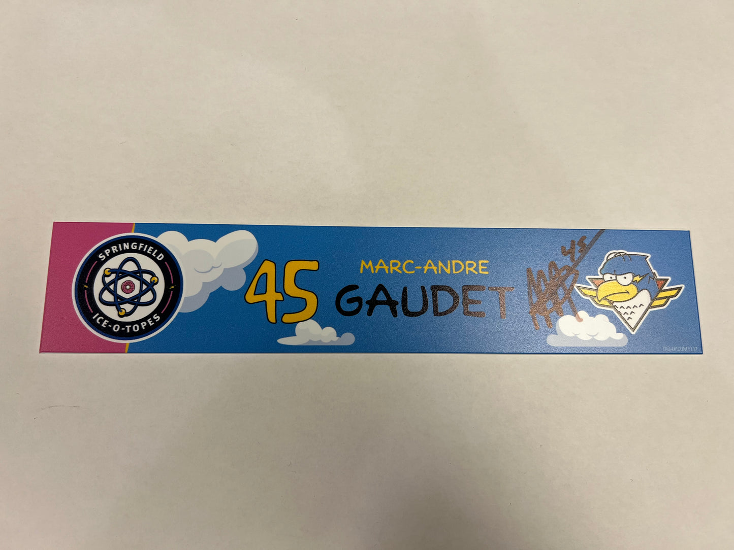 2024-25 Ice-O-Topes Locker Nameplate