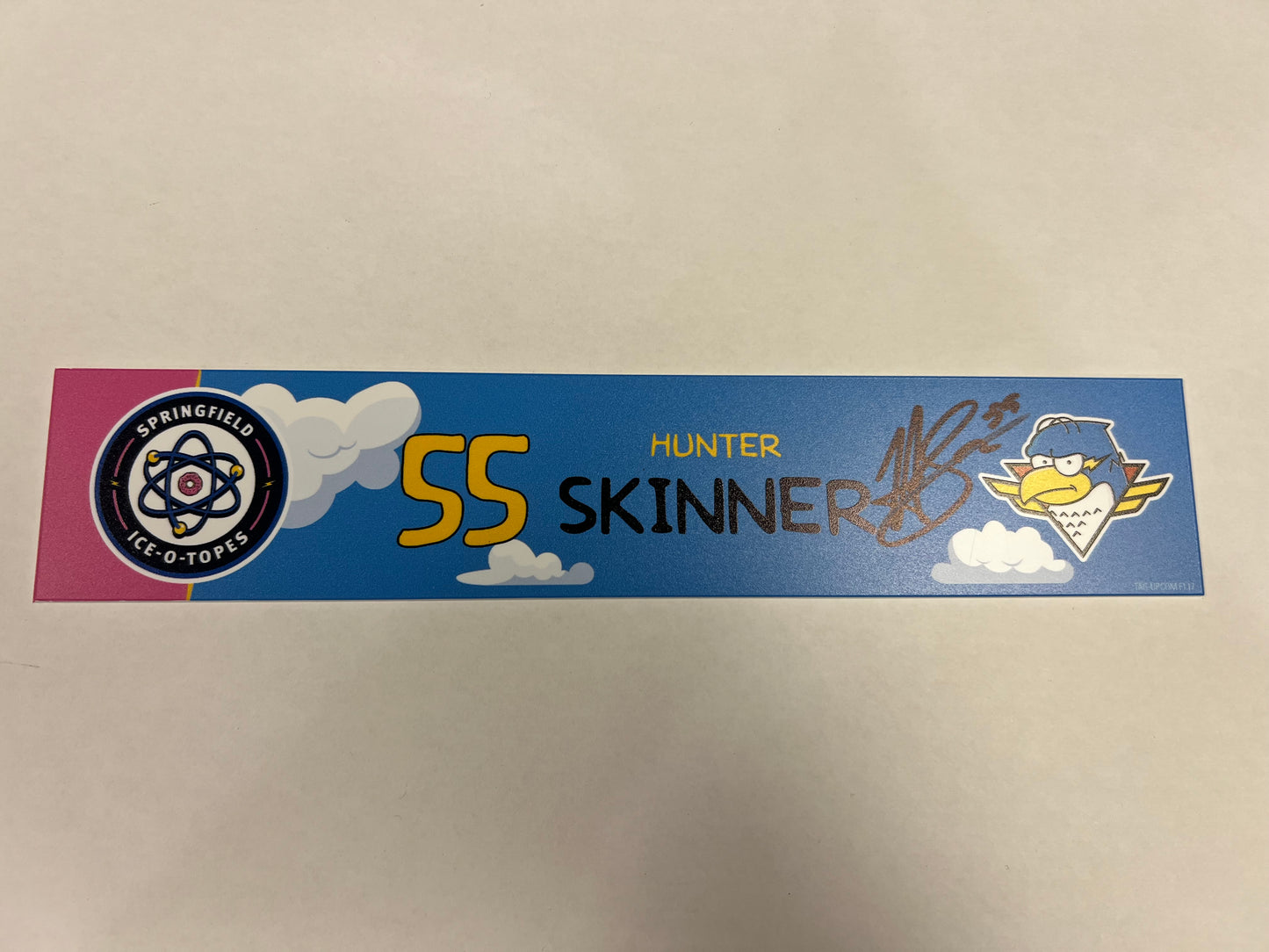 2024-25 Ice-O-Topes Locker Nameplate