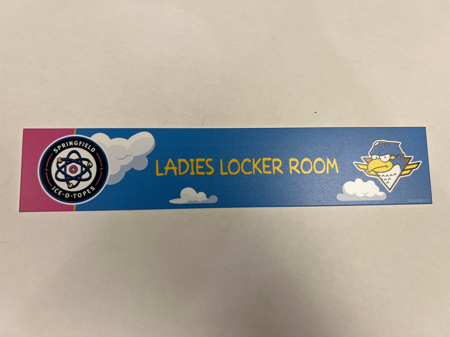 2024-25 Ice-O-Topes Locker Nameplate