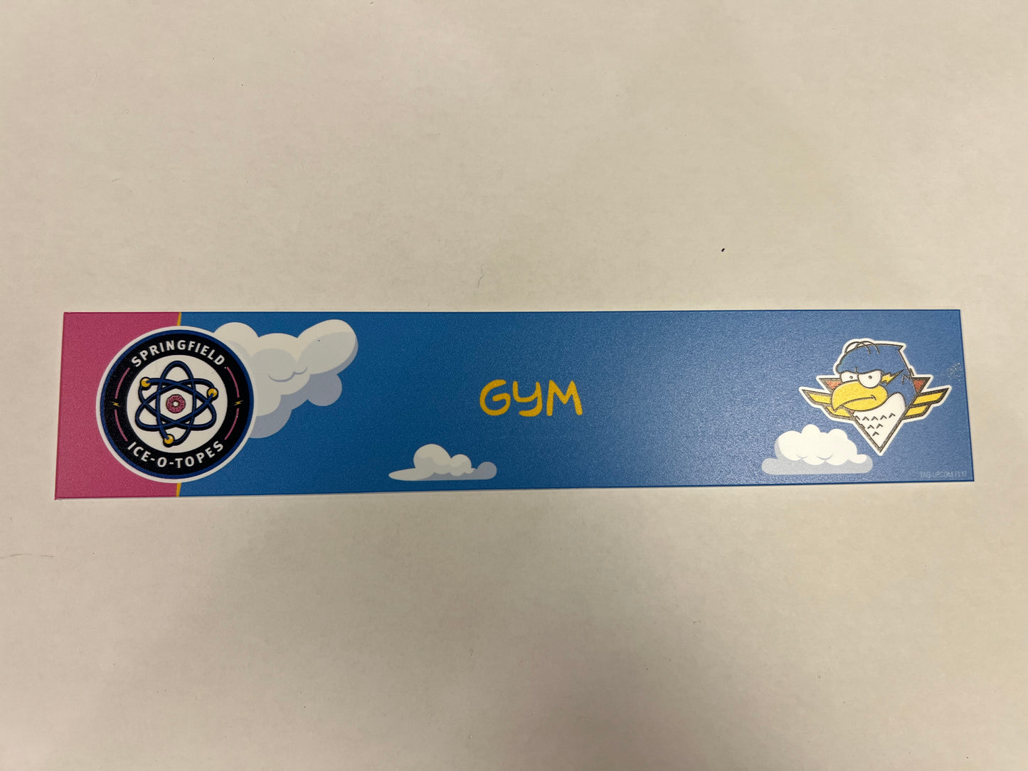 2024-25 Ice-O-Topes Locker Nameplate