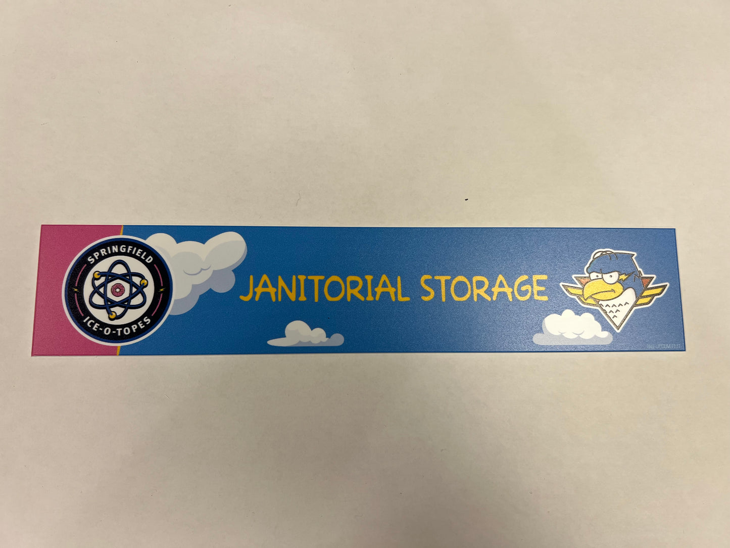2024-25 Ice-O-Topes Locker Nameplate