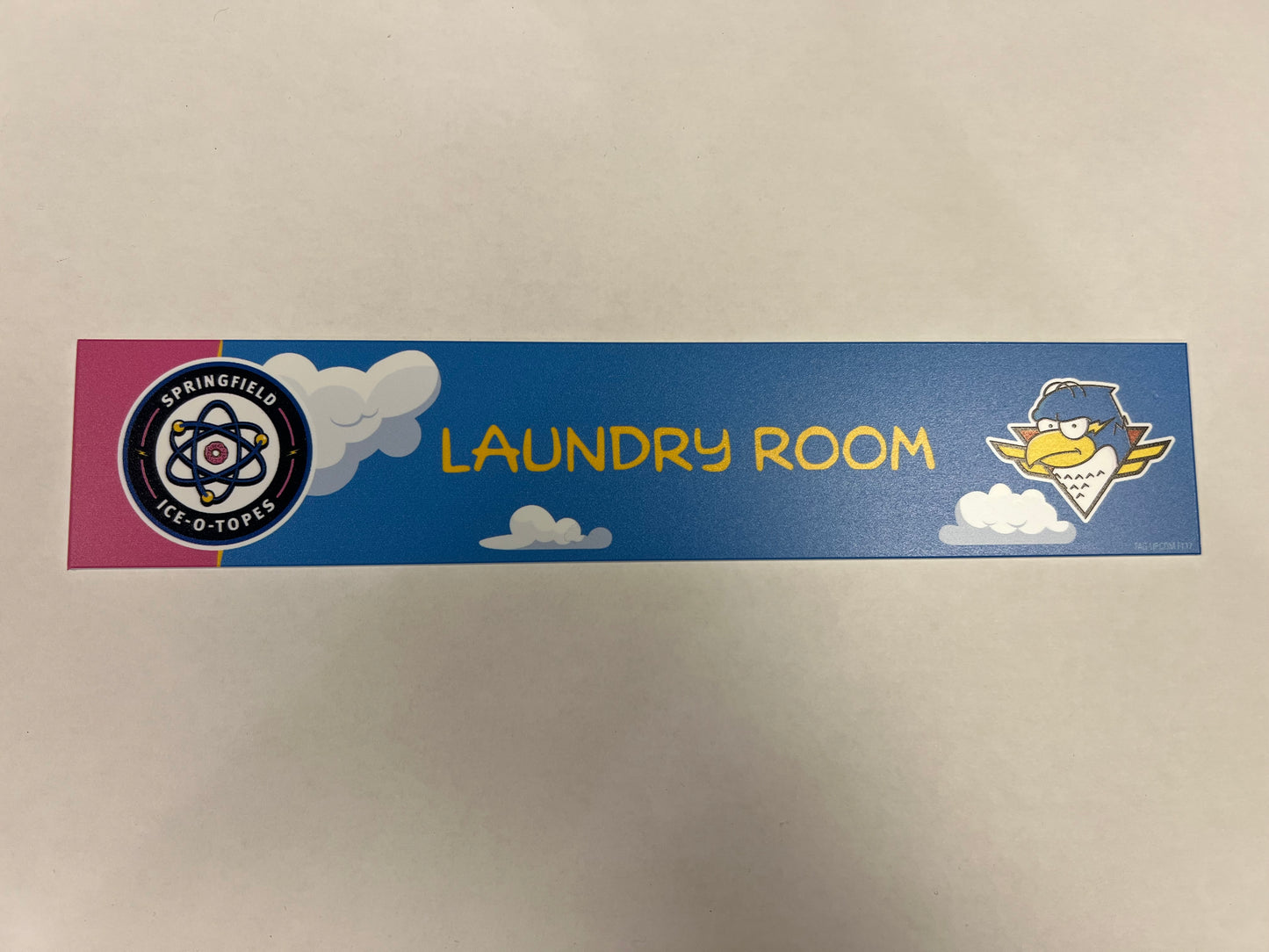 2024-25 Ice-O-Topes Locker Nameplate