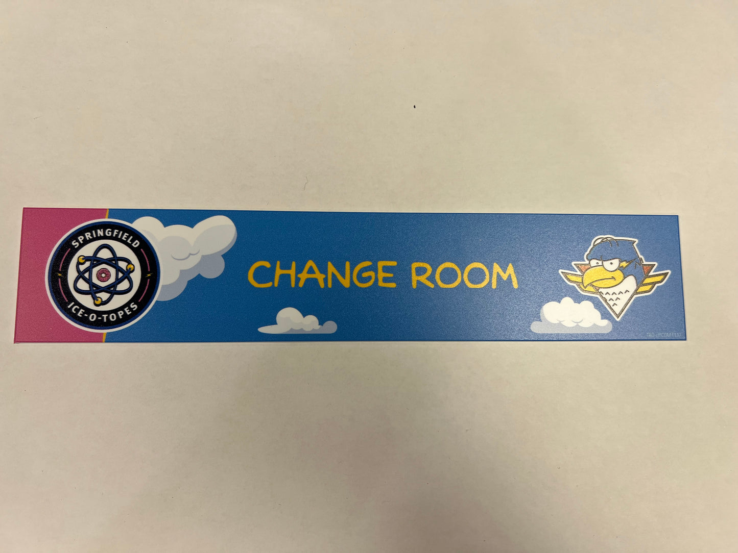 2024-25 Ice-O-Topes Locker Nameplate