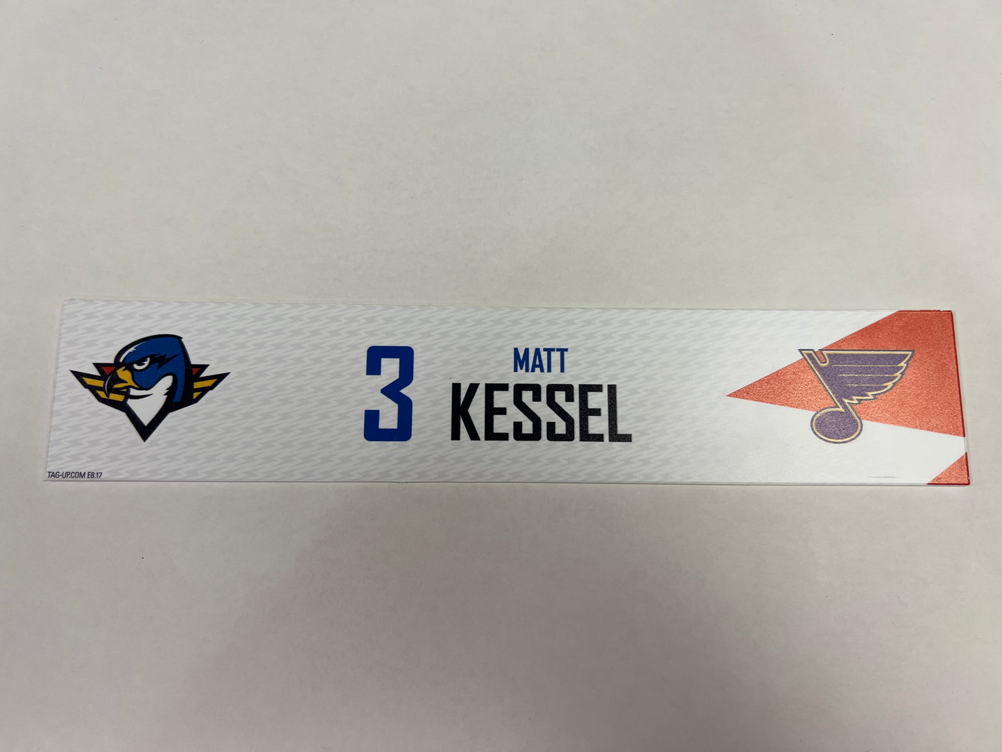 2024-25 T-Birds Regular Season Locker Nameplate - Red (UNSIGNED)