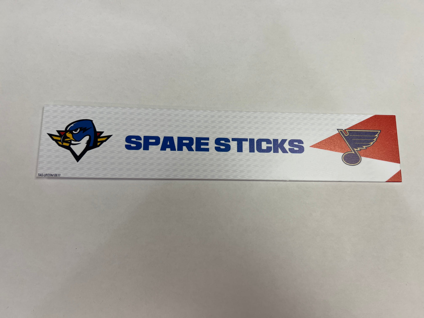 2024-25 T-Birds Regular Season Locker Nameplate - Red (UNSIGNED)