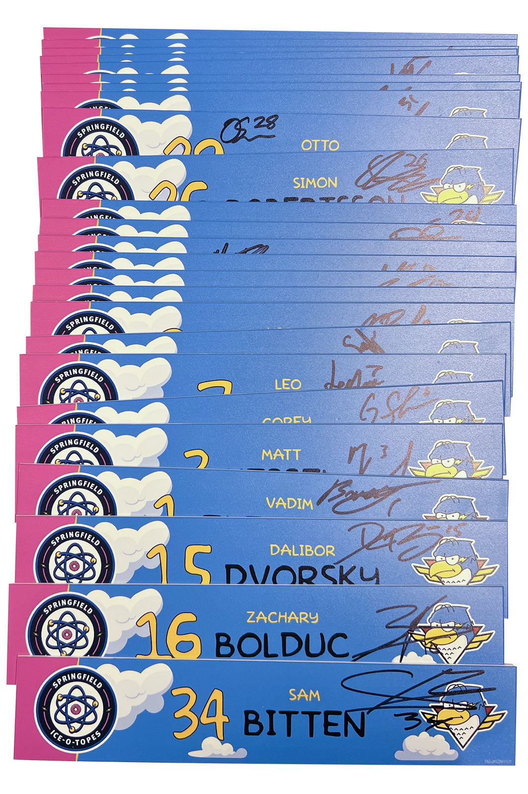 2024-25 Ice-O-Topes Locker Nameplate