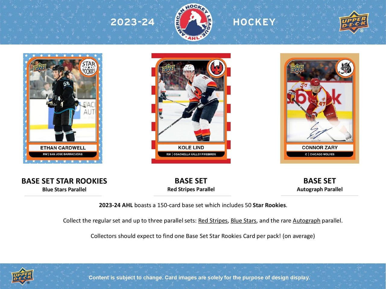 Upper Deck AHL Single Pack from Hobby Box - 2023-24