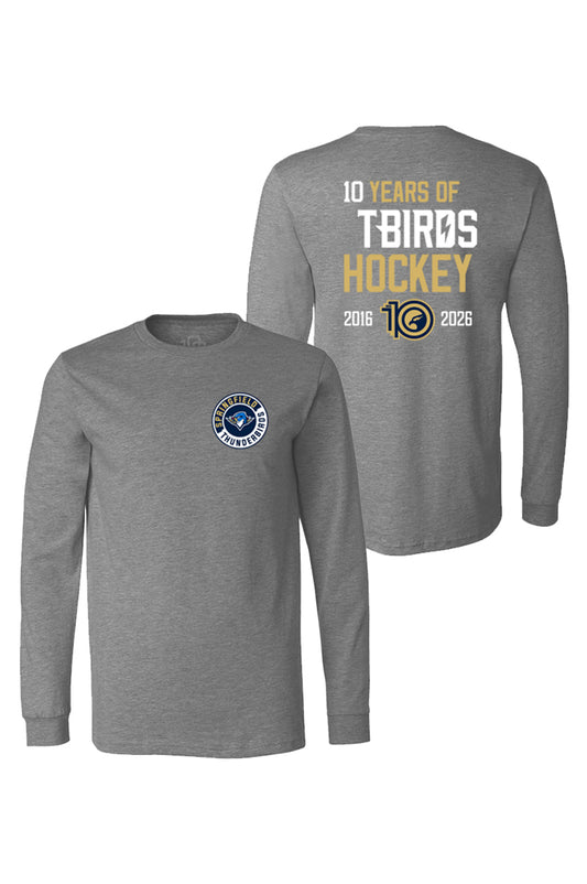 10th Anniversary Long Sleeve - Grey