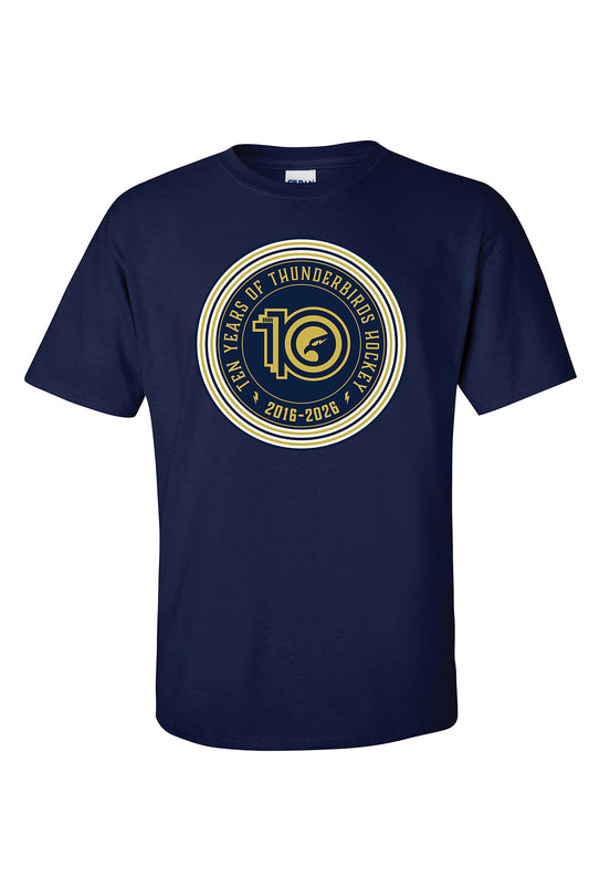 Youth 10th Anniversary Tee - Navy