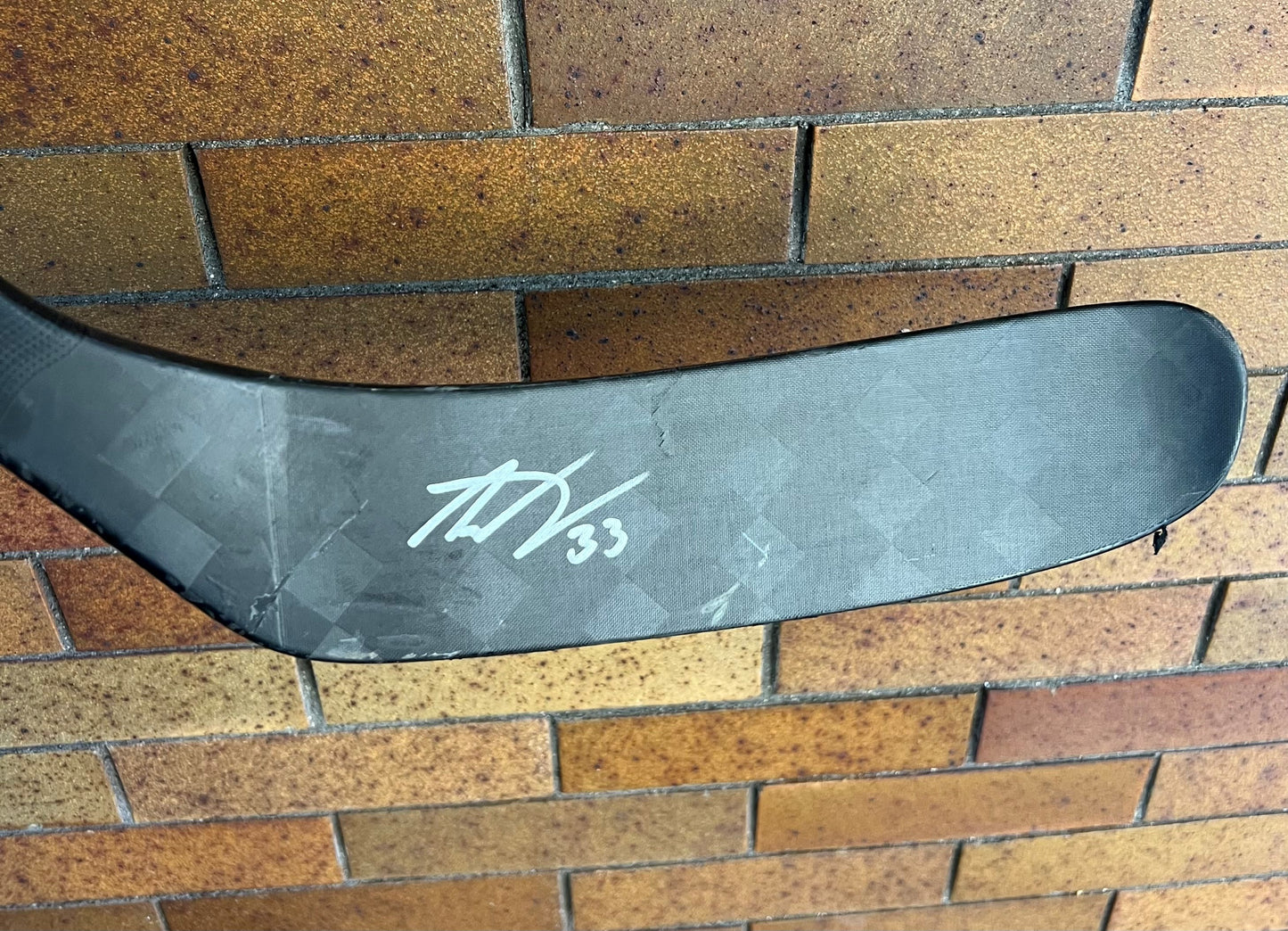 Signed Stick - #33 Anton Malmstrom - CCM Ribcor Trigger 8 Pro (PICK UP ONLY)