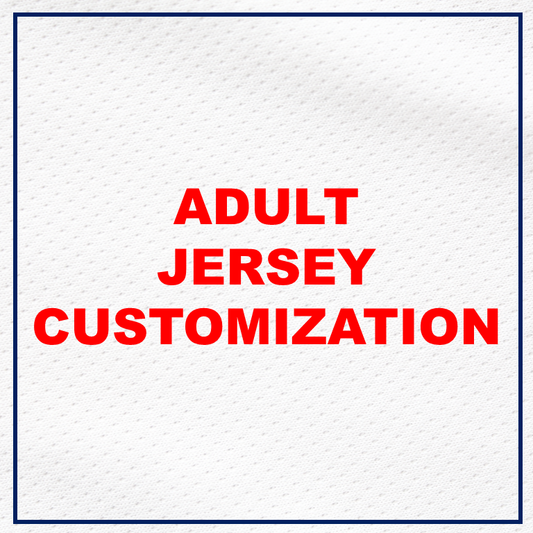 ADULT Jersey Customization