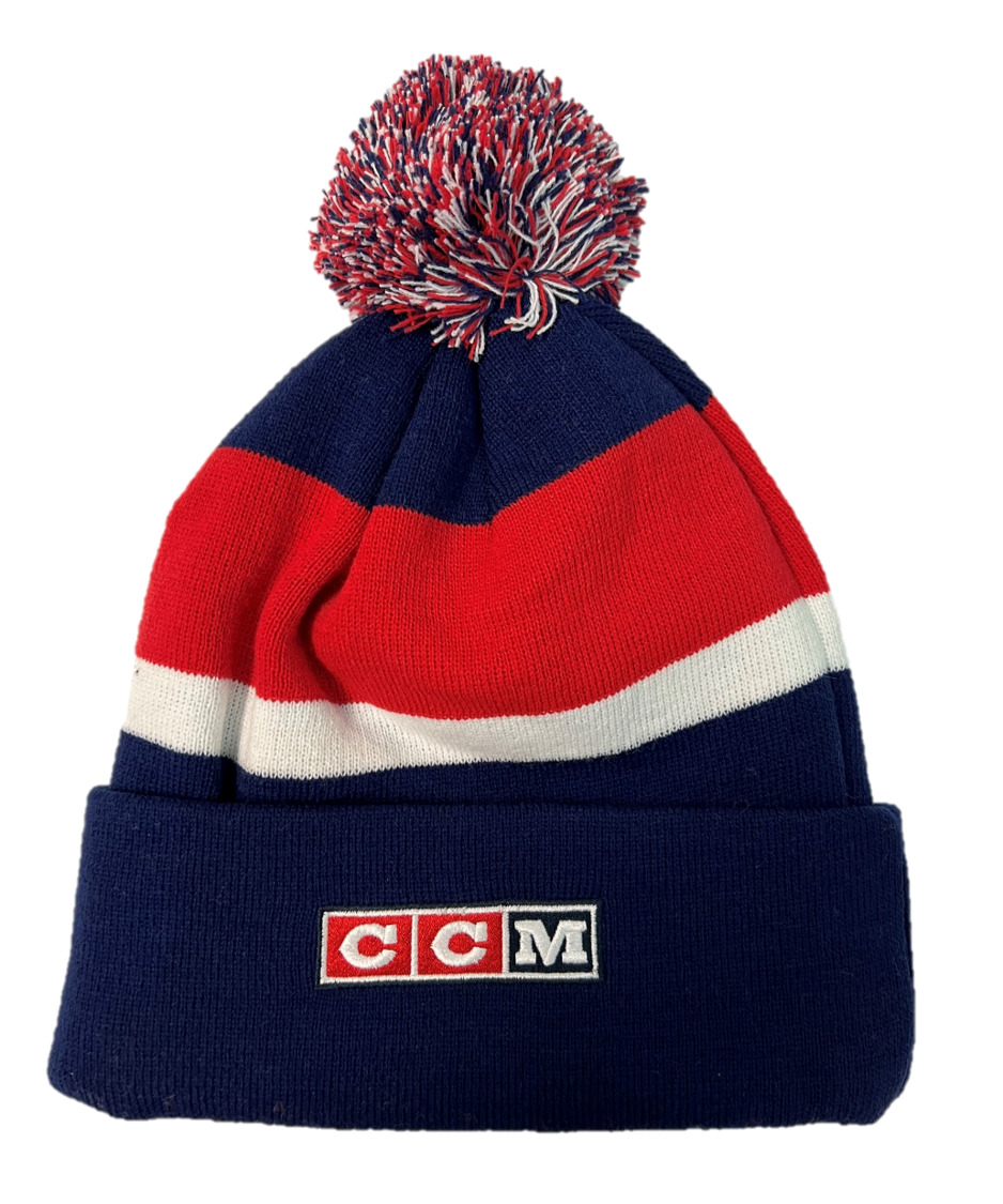 CCM T-Birds Knit - Red/White/Navy Striped