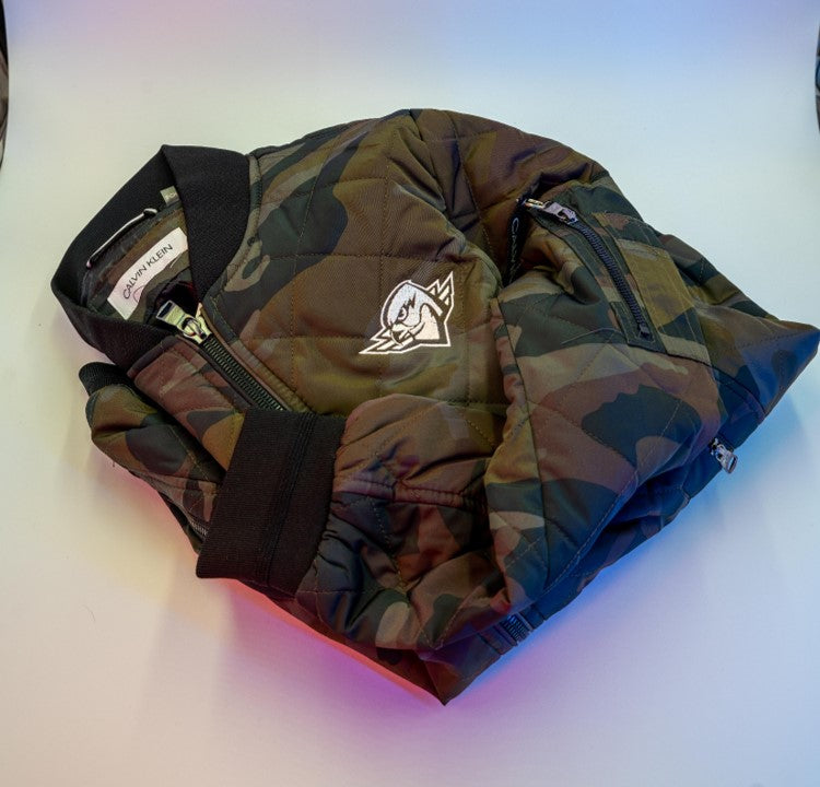 Calvin Klein Camo Bomber Jacket